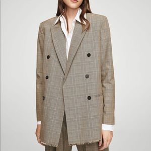 Mango | Check Boyfriend Blazer